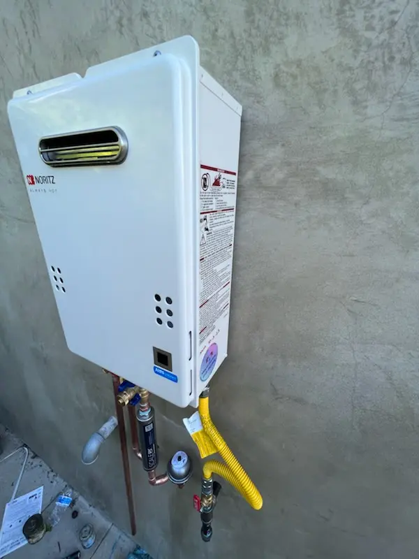 Tankless water heater installation for Bull Run homes